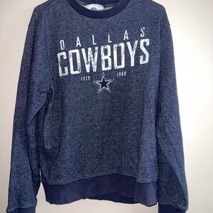 NFL Dallas Cowboys Gray and Navy Sweatshirt